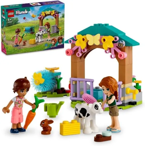LEGO Friends 42607 Animal Farm Autumns Cow Barn Set