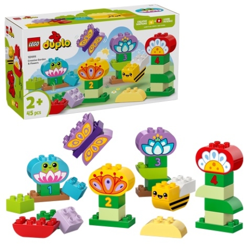 LEGO DUPLO 10444 Creative Garden & Flowers Stacking Set