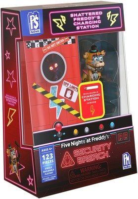 FNAF - Charging Station Security Breach Construction Set- Freddy
